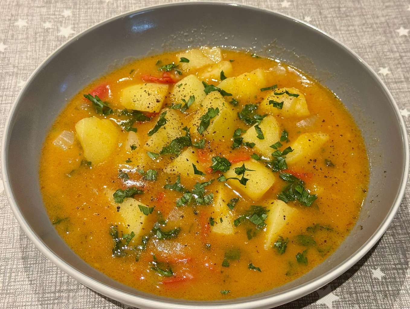 Постна картофена яхния