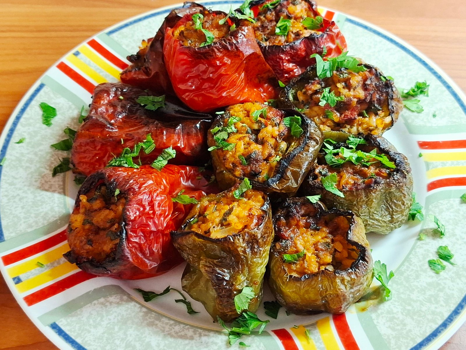 Пълнени чушки в Air fryer